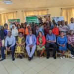 Group photo of participants at a three-day quality seed production training in Moshi, Kilimanjaro aimed at promoting food, income, and nutrition security in Tanzania through hands-on experience and theoretical sessions with partners in the seed value chain.