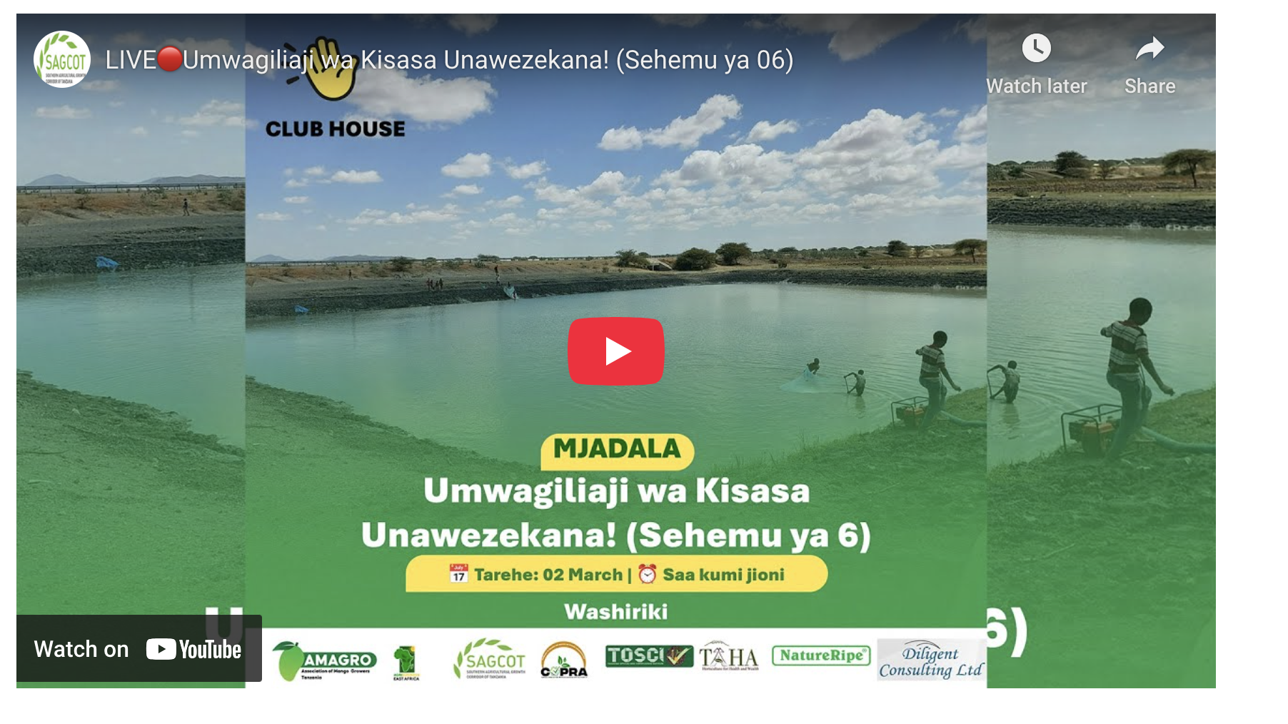 Modern Irrigation in Tanzania: A Key to Sustainable Agriculture